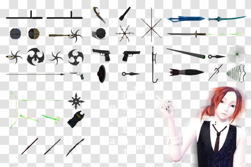 Weapon MikuMikuDance Graphic Design DeviantArt - Flower Transparent PNG