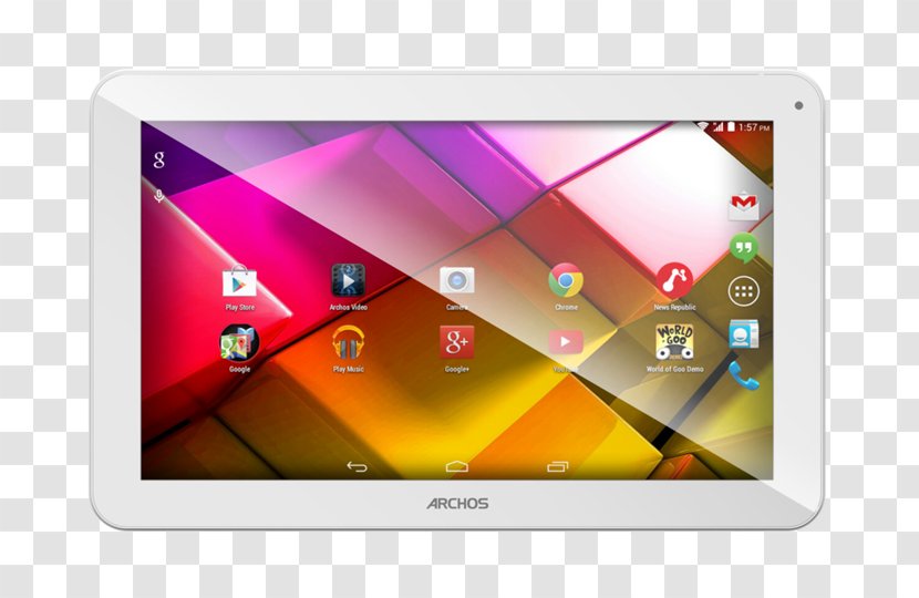 Archos 101 Internet Tablet Copper Wi-Fi Gigabyte - Electronic Device - Android Transparent PNG