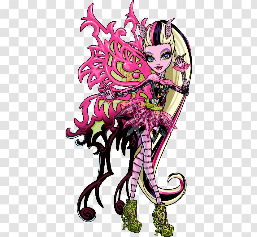 Monster High Freaky Fusion Bonita Femur Doll Barbie Toy - Art Transparent PNG