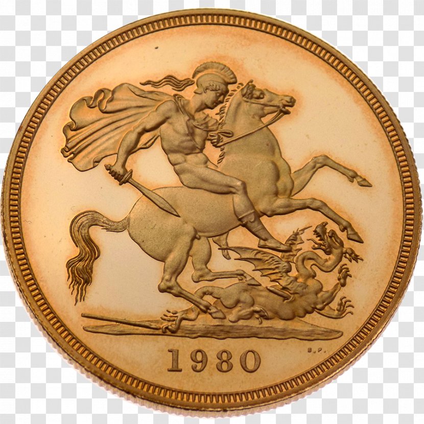 Gold Coin Sovereign BullionByPost - Bullionbypost Transparent PNG