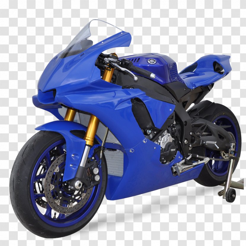 Yamaha YZF-R1 FIM Superbike World Championship Car Motorcycle Fairing Motor Company - Electric Blue - Rubber Man Transparent PNG