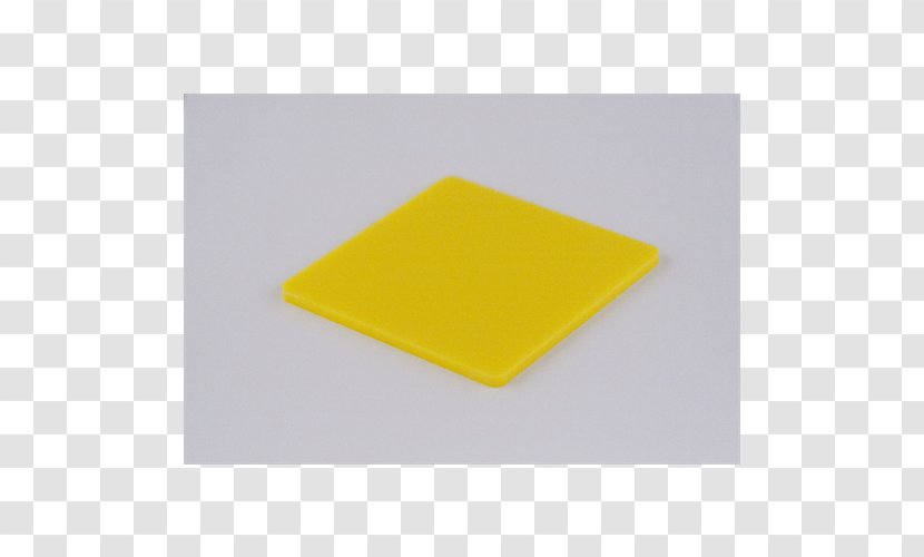 Rectangle Material - Yellow - Angle Transparent PNG