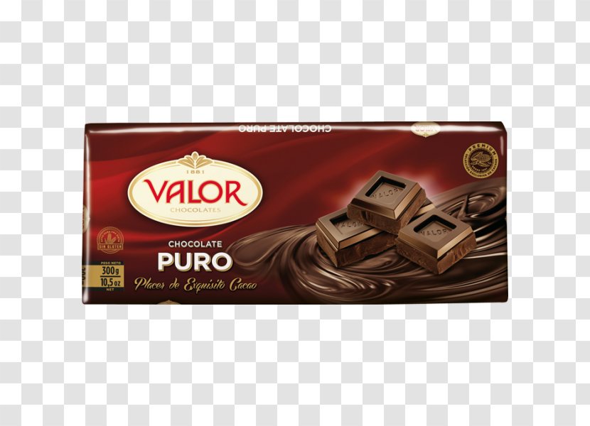 Hot Chocolate Bar Bonbon Chocolates Valor, S.A. Transparent PNG