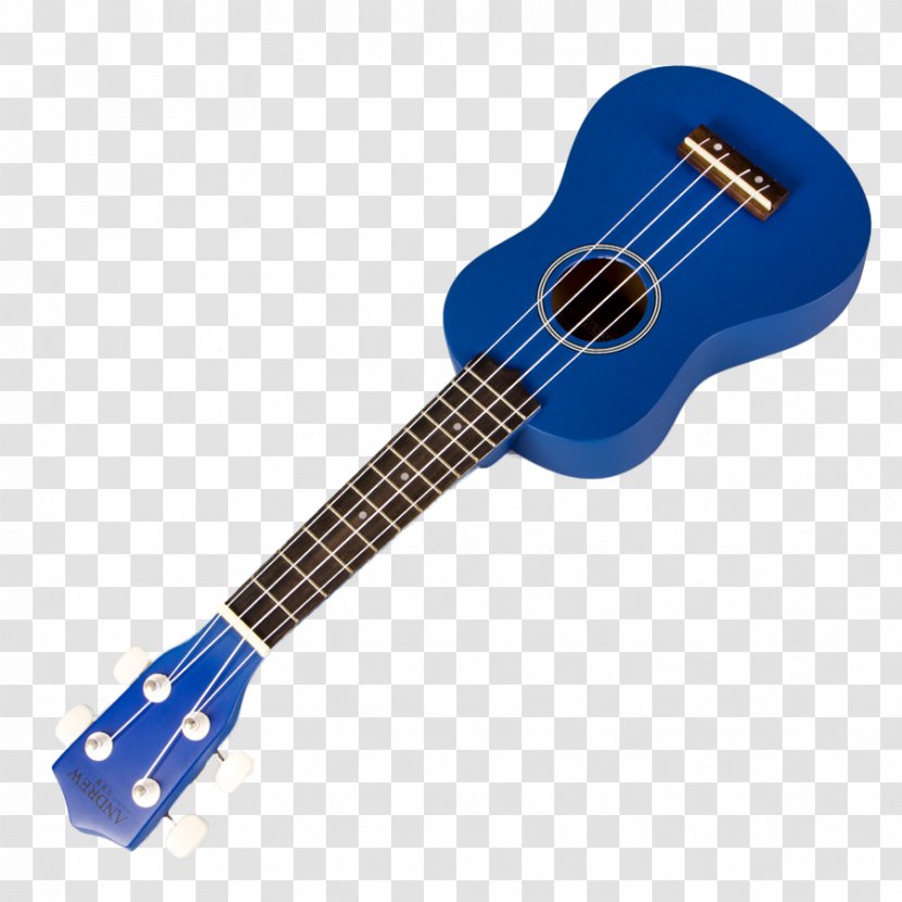 Ukulele Bass Guitar Acoustic Musical Instrument - Heart - Blue Electric Transparent PNG