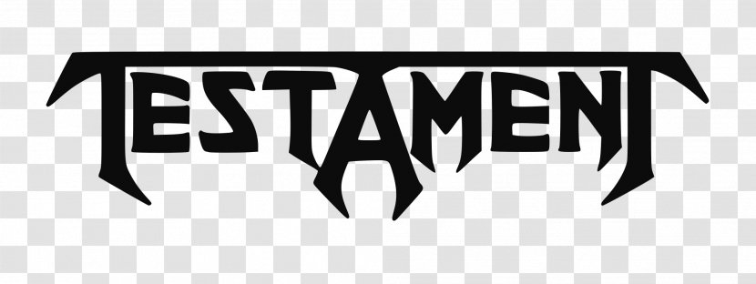 Testament Thrash Metal Logo Heavy Decal - Text - Sticker Transparent PNG