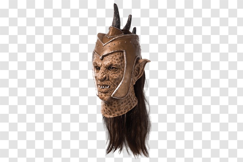 Sucker Punch Mask Costume Orc Clothing Accessories - Headgear - Speckled Transparent PNG