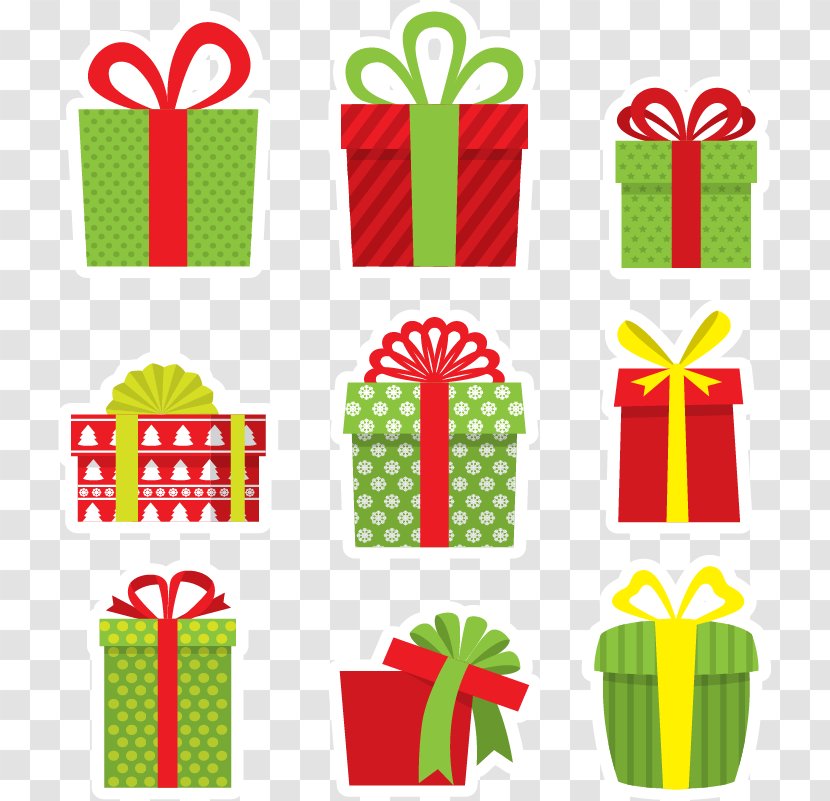 Gift Clip Art - Point - Nine Holiday Transparent PNG