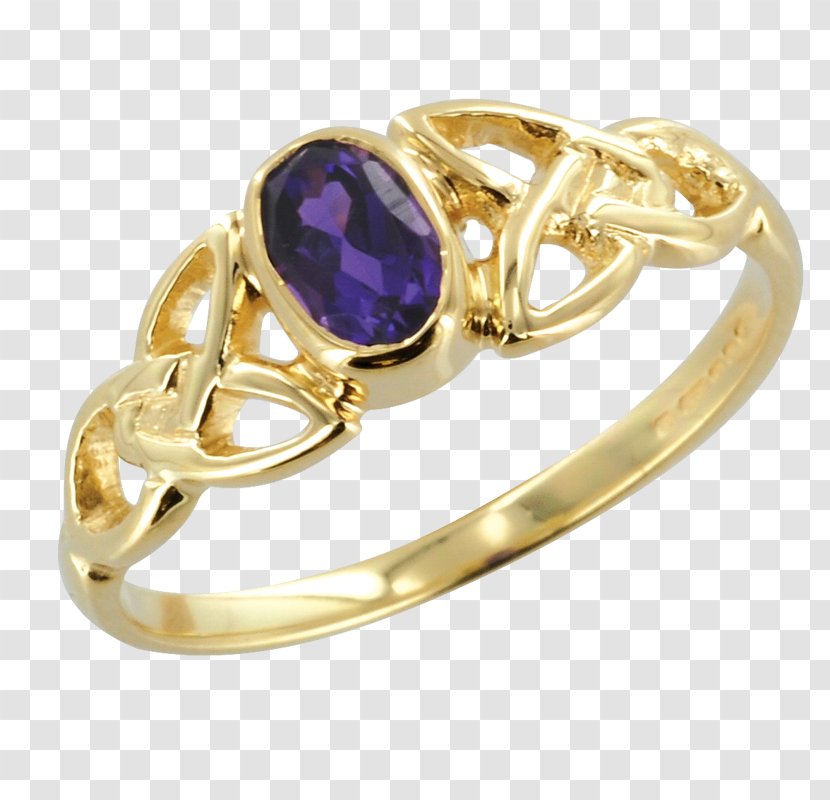 Amethyst Ring Purple Body Jewellery - Rings Transparent PNG