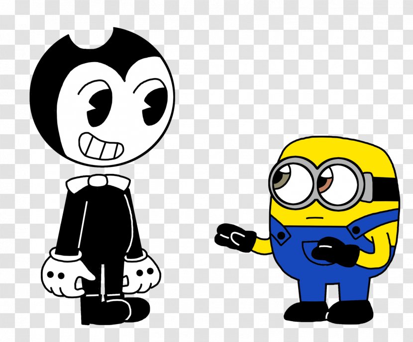 Bendy And The Ink Machine Stuart Minion Bob Minions Universal Pictures - Yellow - Human Behavior Transparent PNG