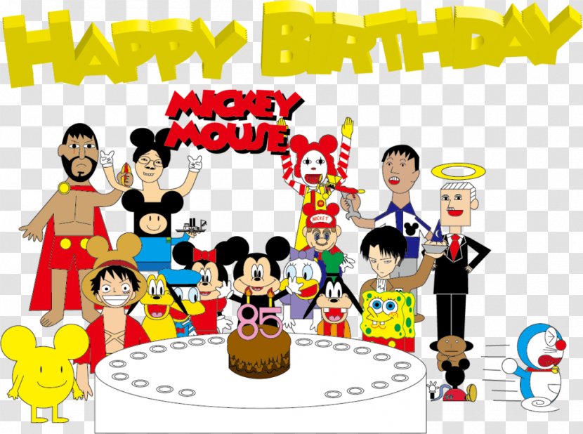 Mickey Mouse Minnie Oswald The Lucky Rabbit Walt Disney Company Clip Art - Play - Birthday Transparent PNG