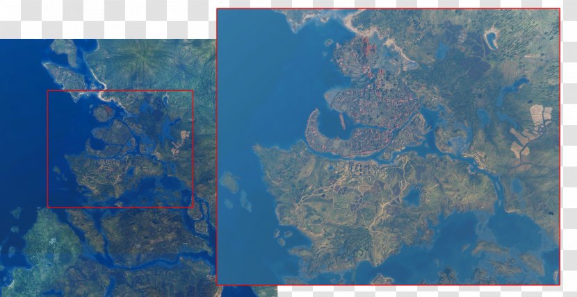 The Witcher 3: Wild Hunt – Blood And Wine Google Maps Bird's-eye View - World - CD Projekt RED Transparent PNG