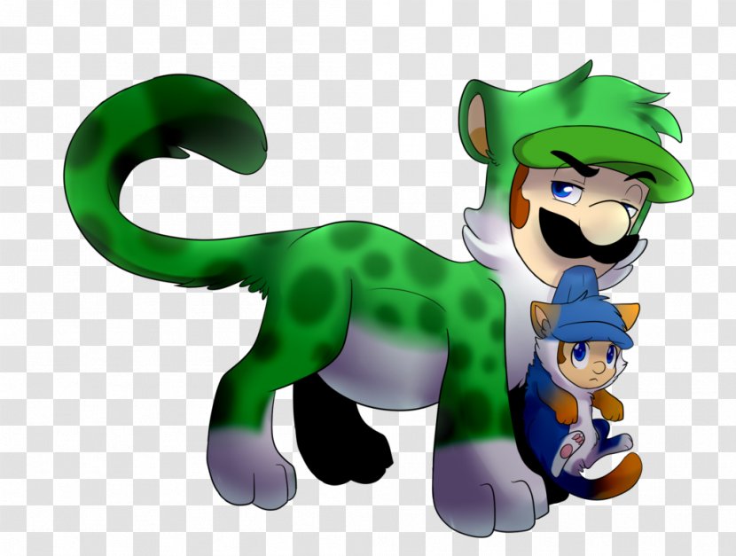 Mario & Luigi: Superstar Saga Siamese Cat Super 3D World - Luigi Transparent PNG