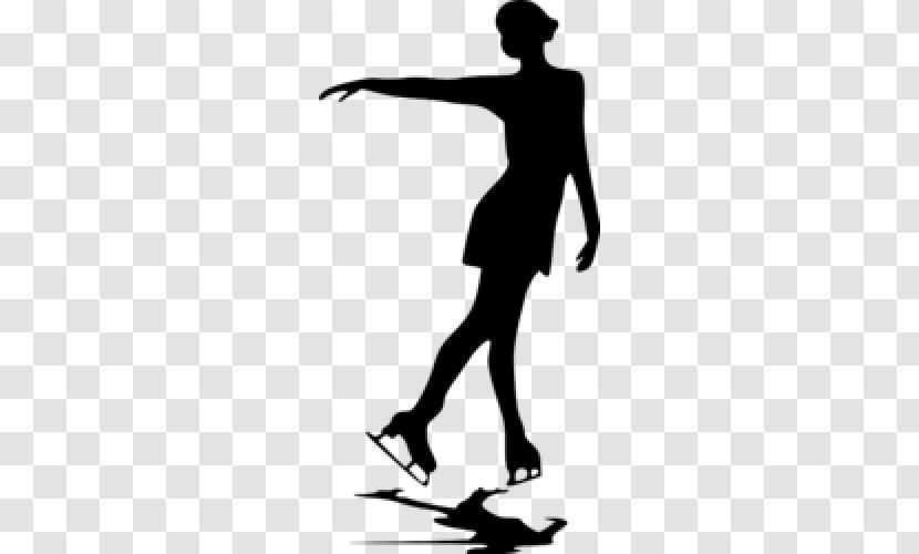 Ice Skating Figure Club Roller Skates - Silhouette Transparent PNG