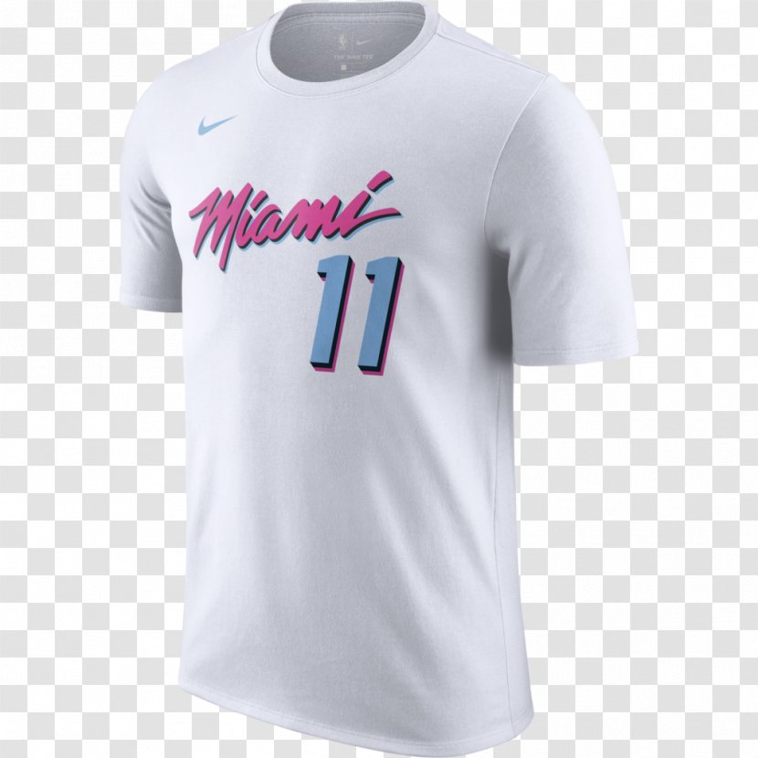 Miami Heat T-shirt Nike Jersey NBA - Just Do It - Instagram Frame Transparent PNG