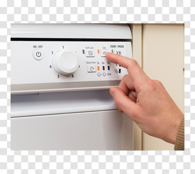 Major Appliance Hotpoint Aquarius SIAL 11010 P Dishwasher Washing Machines - Home - Refrigerator Transparent PNG