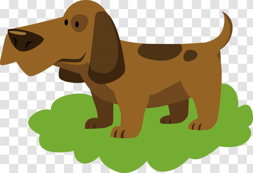 Dog Animal - Cartoon Puppy Vector Transparent PNG