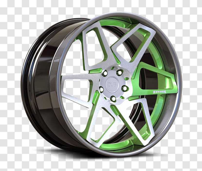 Alloy Wheel Rim Sizing Forging - Green - Game Transparent PNG