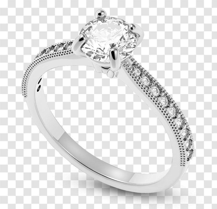 Jewellery Wedding Ring Engagement Diamond - Body Jewelry - European-style Transparent PNG