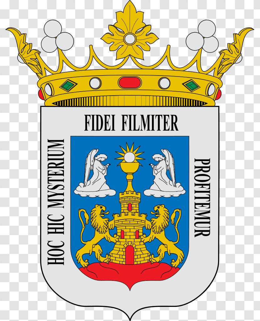 Coat Of Arms Lugo Santiago De Compostela Azure El Progreso - Symbol - Hostia Transparent PNG