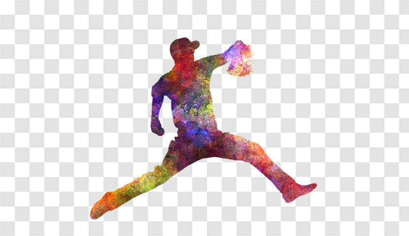 Baseball Player Hit Art - Throwing Transparent PNG