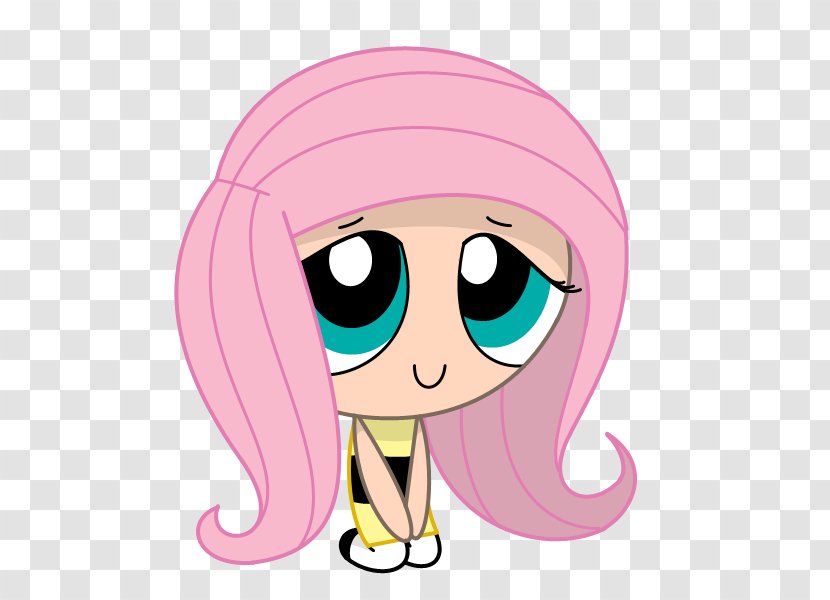 Fluttershy Rarity Rainbow Dash Applejack Pony - Frame - Powerpuff Girls Transparent PNG