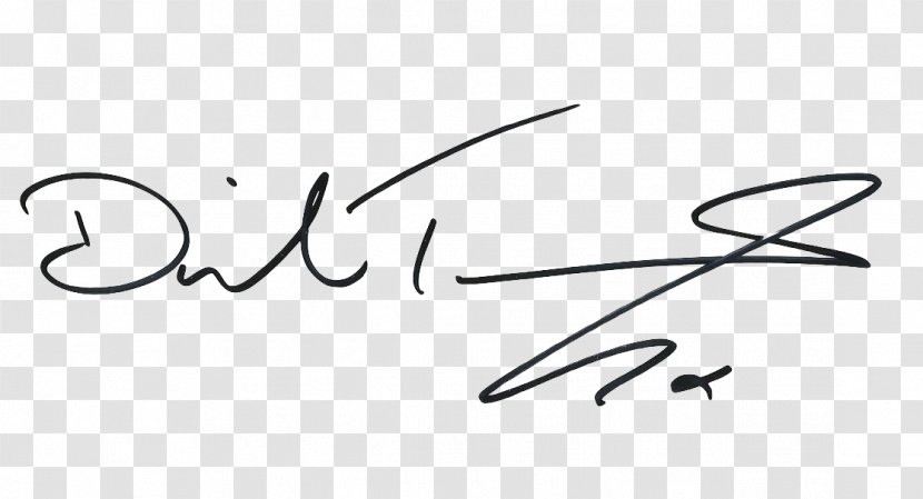 Tenth Doctor Autograph Signature - Calligraphy Transparent PNG