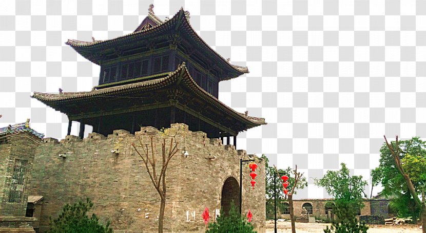 Taiyuan Lijiang Tourism Architecture - Japanese - Qinglong Ancient Town Transparent PNG