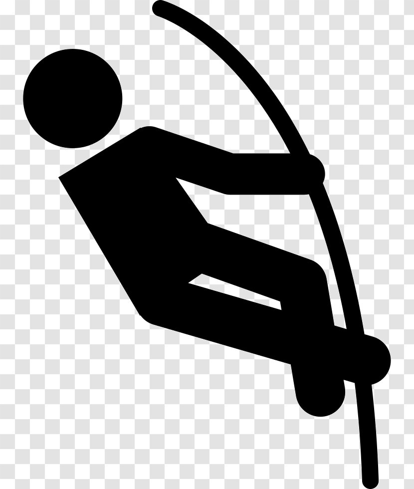 Silhouette Individual Sport Jumping Clip Art - Finger Transparent PNG