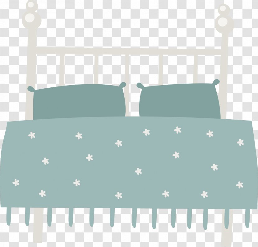 Bed Sheet - White - Iron Double Transparent PNG