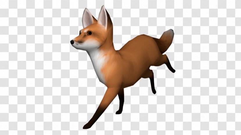 Red Fox 3D Computer Graphics Animated Film Low Poly Transparent PNG