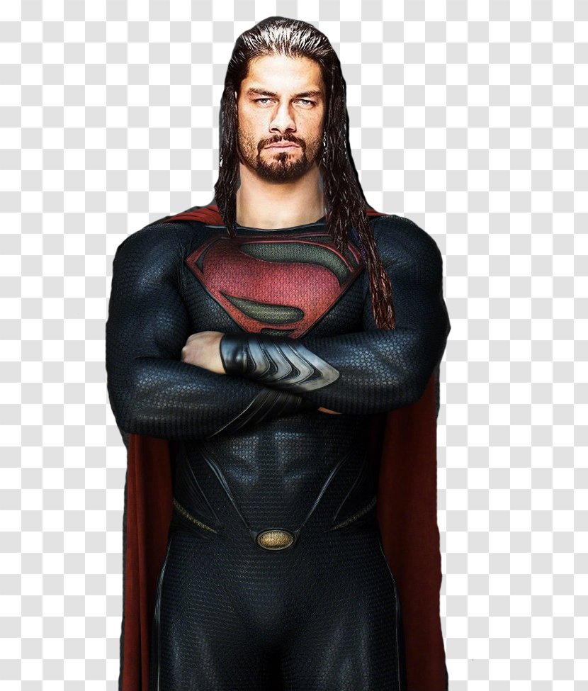 Henry Cavill Superman Man Of Steel Clark Kent Actor - Outerwear - Roman Reigns Pic 2018 Transparent PNG