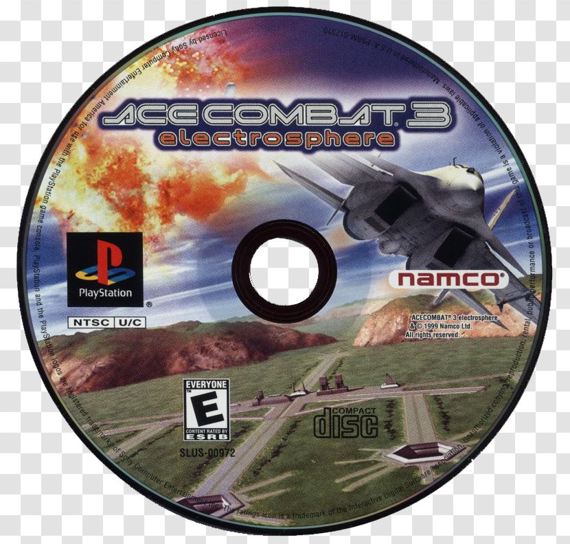 Ace Combat 3: Electrosphere PlayStation Compact Disc Game Product - Playstation Transparent PNG