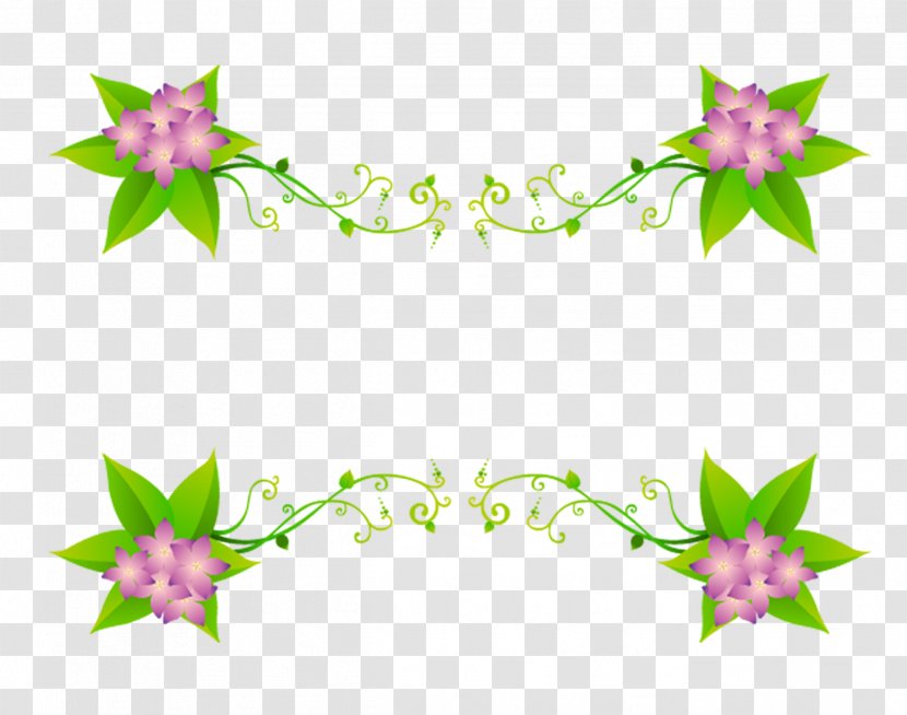 Decorative Arts Flower Clip Art - Christmas Decoration - Dividing Line Transparent PNG