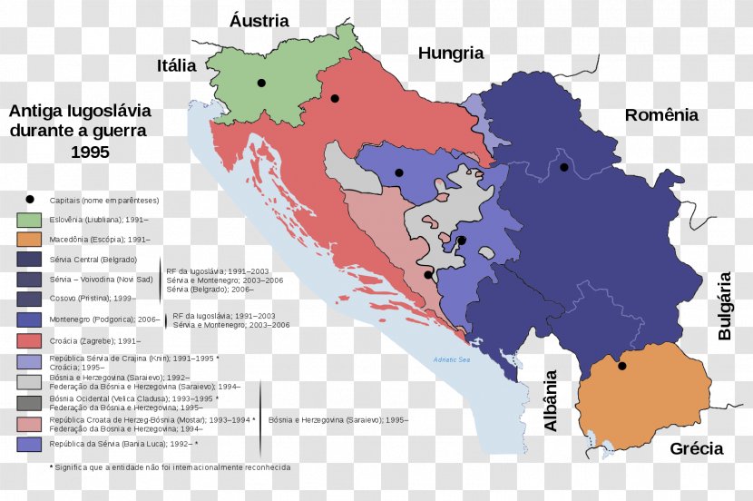 Yugoslav Wars Socialist Federal Republic Of Yugoslavia Breakup Bosnian War - History Transparent PNG