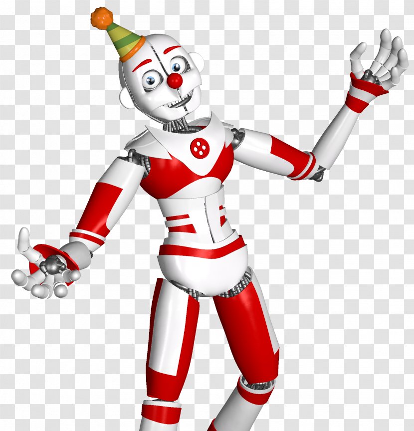 Five Nights At Freddy's: Sister Location Freddy's 2 Clown - Drawing - Circus Transparent PNG