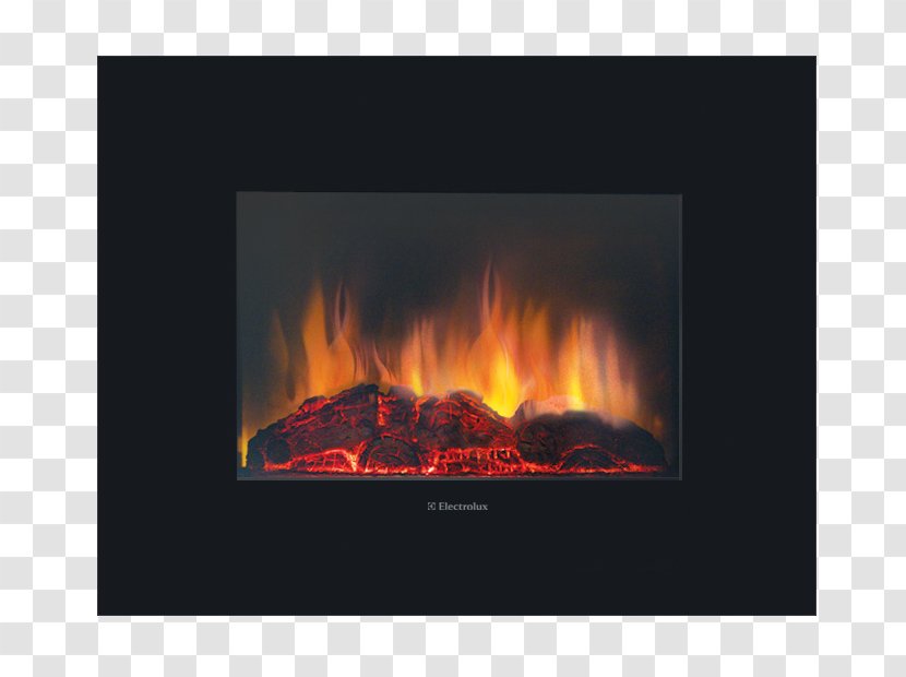 Electric Fireplace Electricity Ulyanovsk Electrolux - Wood Burning Stove Transparent PNG