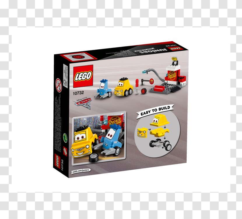 Cruz Ramirez Mater Lego Juniors Toy - Cars 3 Transparent PNG