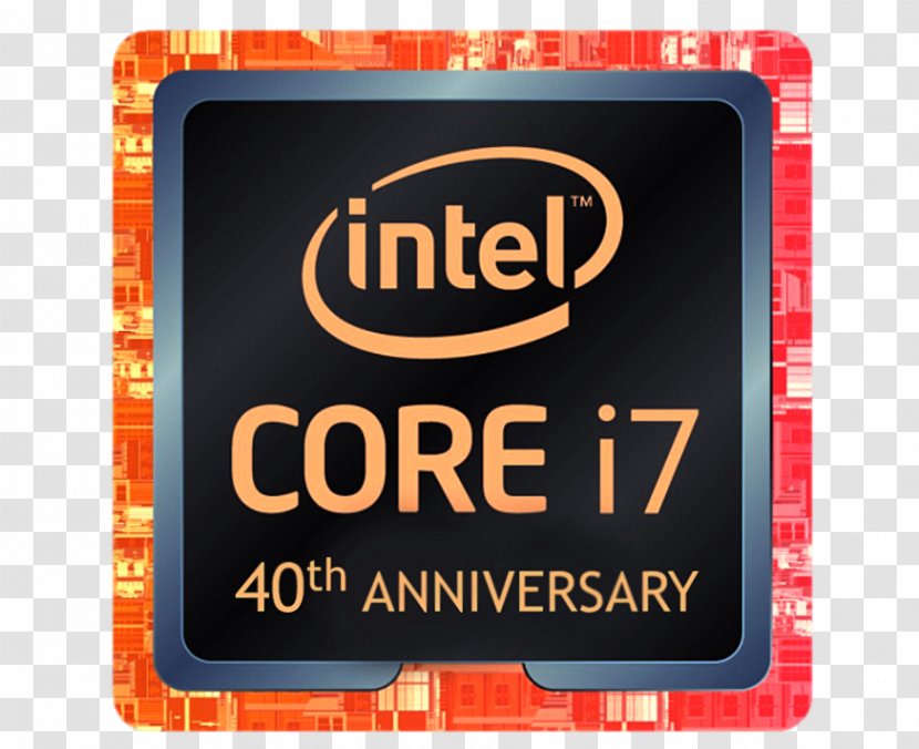 Intel Core I7 Central Processing Unit 8086 - Multicore Processor Transparent PNG