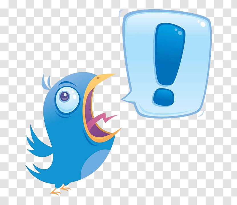 Social Media Crisis Communication Network - Blue Cartoon Birds Marvel Transparent PNG