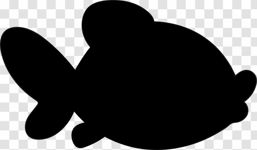 Clip Art Silhouette Black M - Turtle Transparent PNG