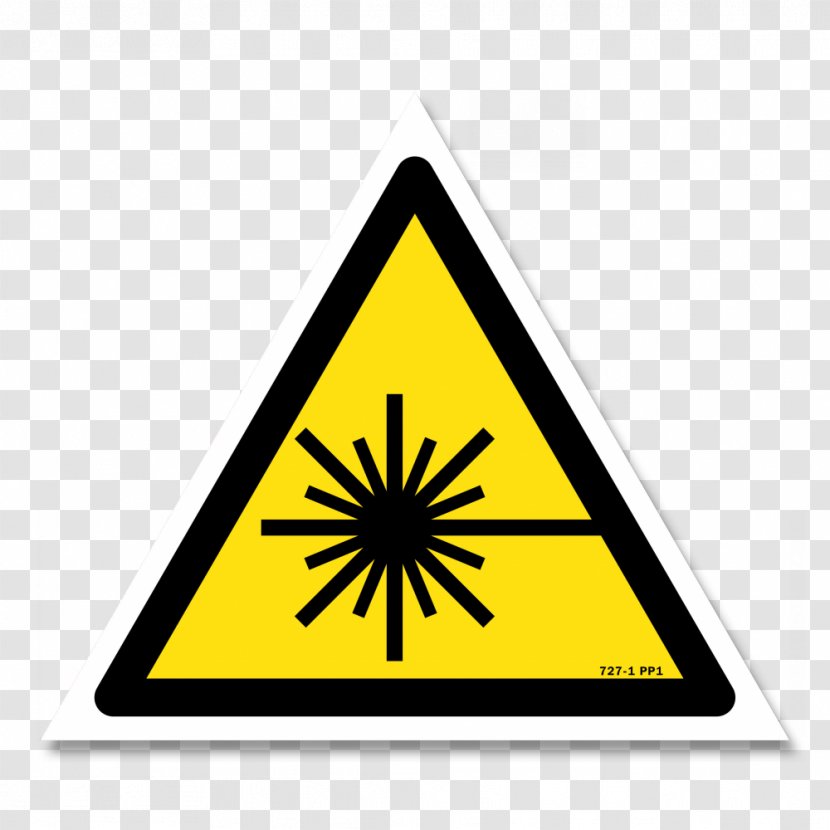 Hazard Symbol Occupational Safety And Health Laser - Sign - Border Graphic Design Transparent PNG