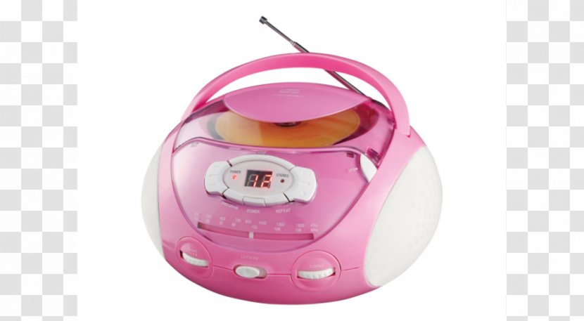 Boombox CD Player Compact Disc Cassette Radio - Small Appliance Transparent PNG