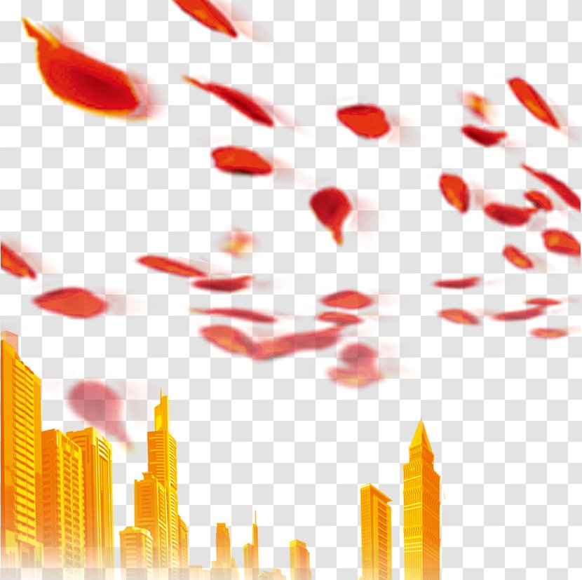 Petal Software RGB Color Model - Orange - Flower City Transparent PNG