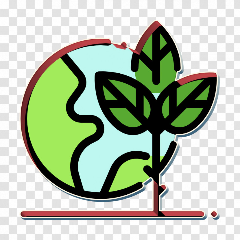 Green Icon Ecology Icon Green Earth Icon Transparent PNG