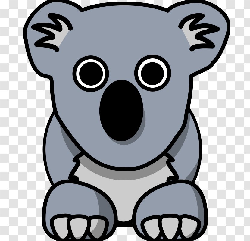 Koala Cartoon Clip Art - Royaltyfree - Funny Elephant Transparent PNG