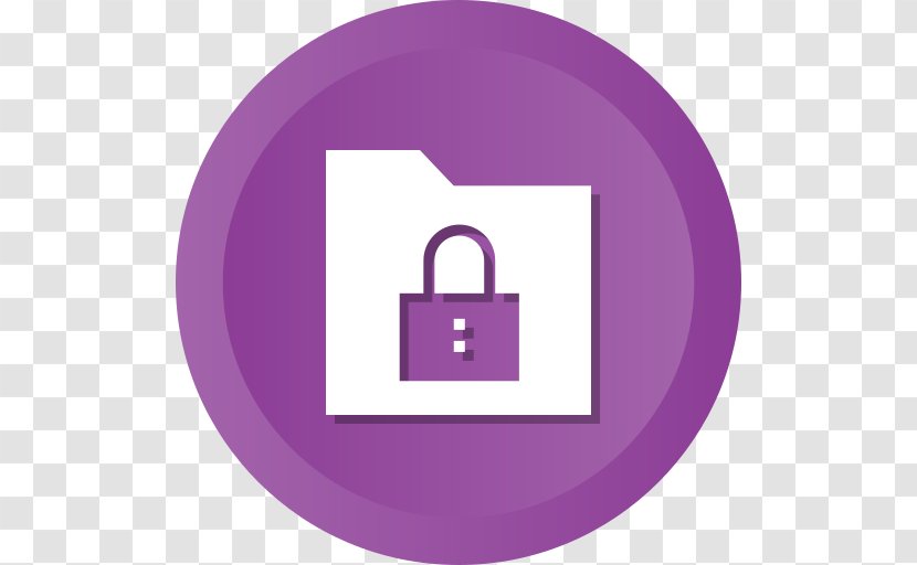 Secure - Lock - Magenta Transparent PNG