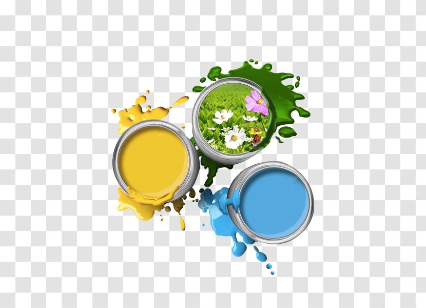 Paint Volatile Organic Compound Royalty-free Photography - Stock - Hand Colored Bucket Transparent PNG