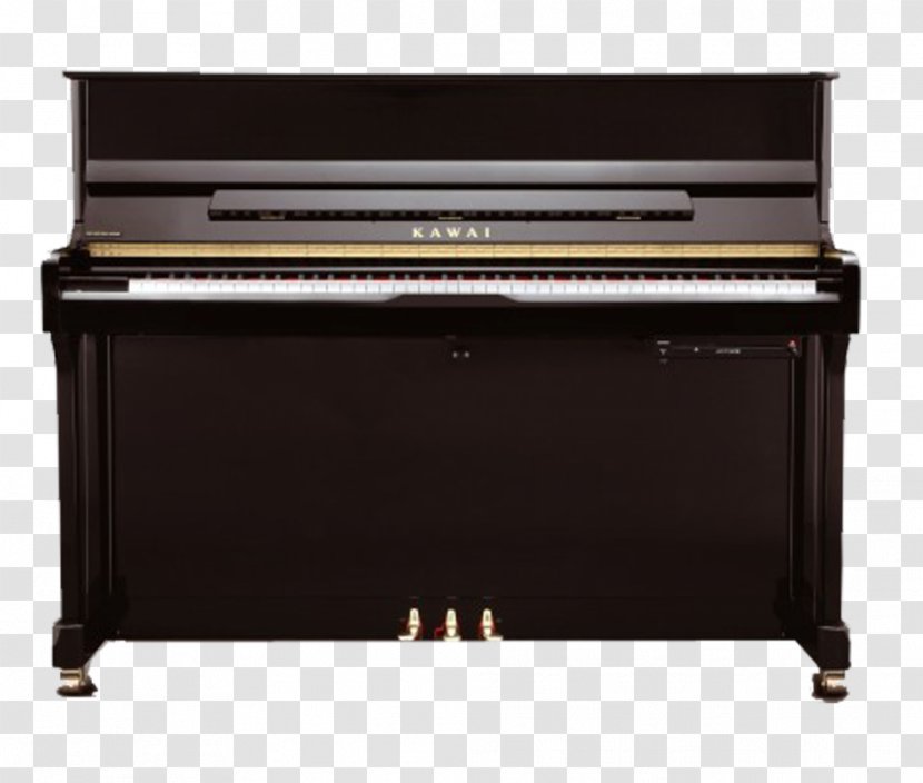 Kawai Musical Instruments Upright Piano Yamaha Corporation Digital - Silhouette Transparent PNG