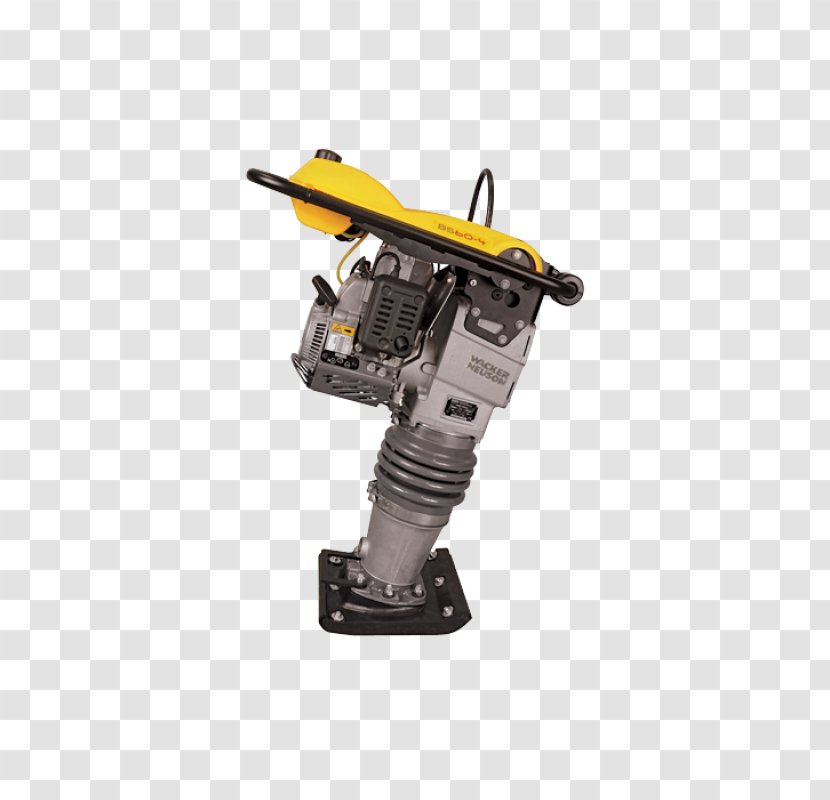 Compactor Wacker Neuson Heavy Machinery Four-stroke Engine Road Roller - Frame - Jumping Jacks Transparent PNG
