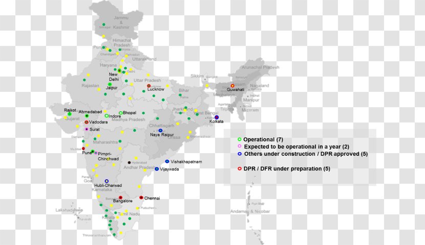 States And Territories Of India Map Stock Photography - City Transparent PNG